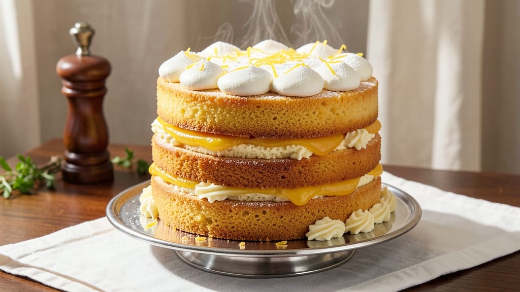 1920 Famous Ritz Carlton Lemon Pound Cake Recipe: Buttery Layers and Citrus Zing Twist
