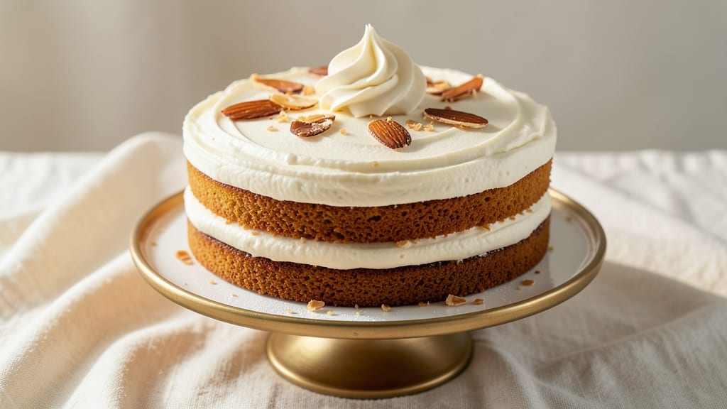 Almond Cake Frosting Recipe: Nutty Vanilla Cream Cheese Bliss