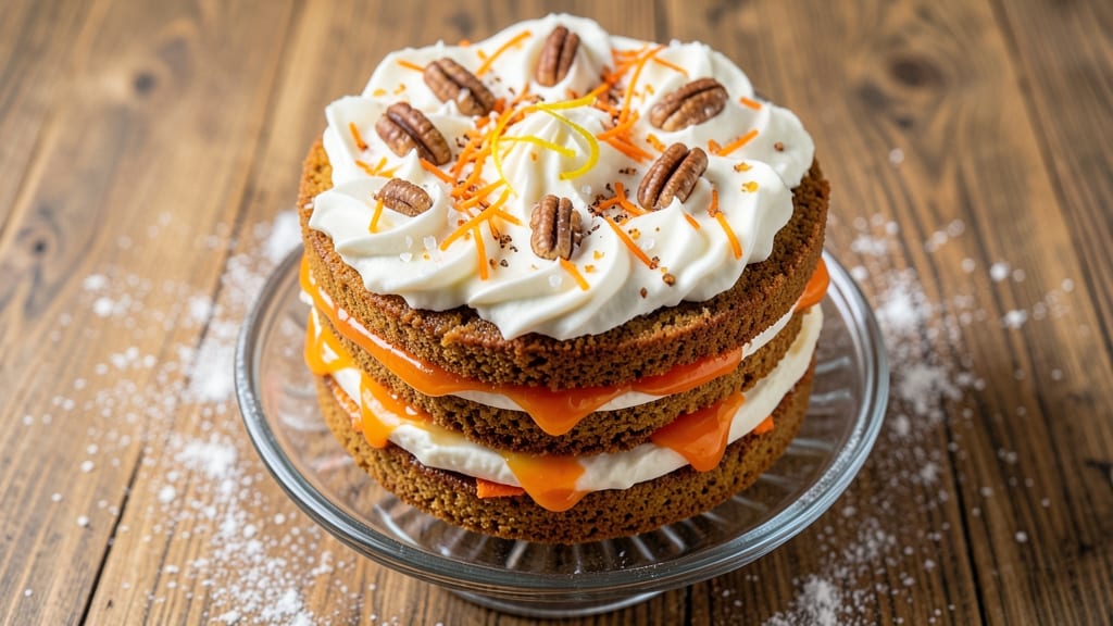 24 Carat Carrot Cake Recipe: Velvet Moist Layers with Cream Cheese Frosting Luxe