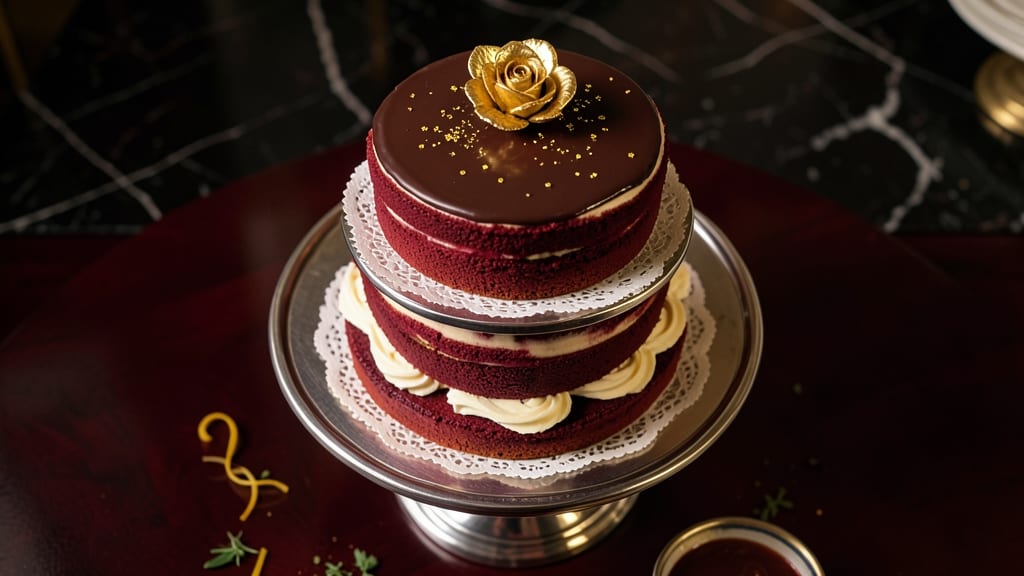 1920 Waldorf Astoria Red Velvet Cake Recipe: Iconic Layers of Moist Velvet and Cream Cheese Frosting