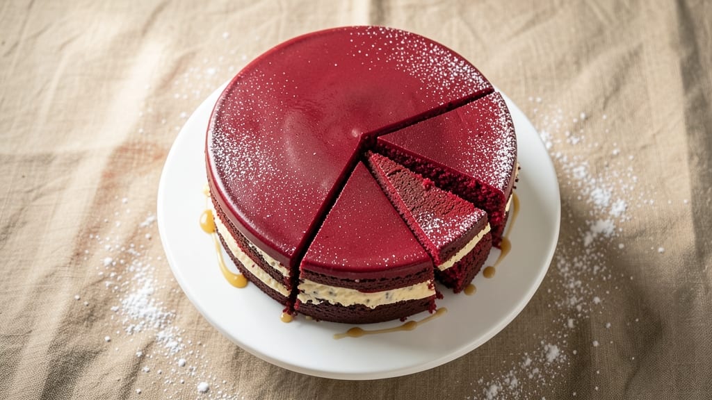 9-Inch Red Velvet Cake Recipe: Velvety Moisture and Bold Cocoa Swirls