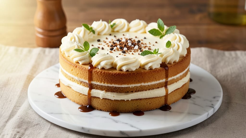 9-Inch Round Vanilla Cake Recipe: Fluffy Layers With Buttery Vanilla Frosting