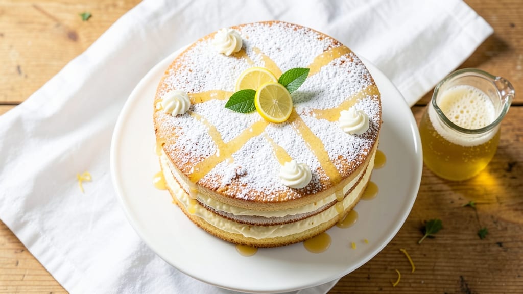 7-Up Cake Recipe from a Box Mix: Citrusy Swirl Magic in One Bowl