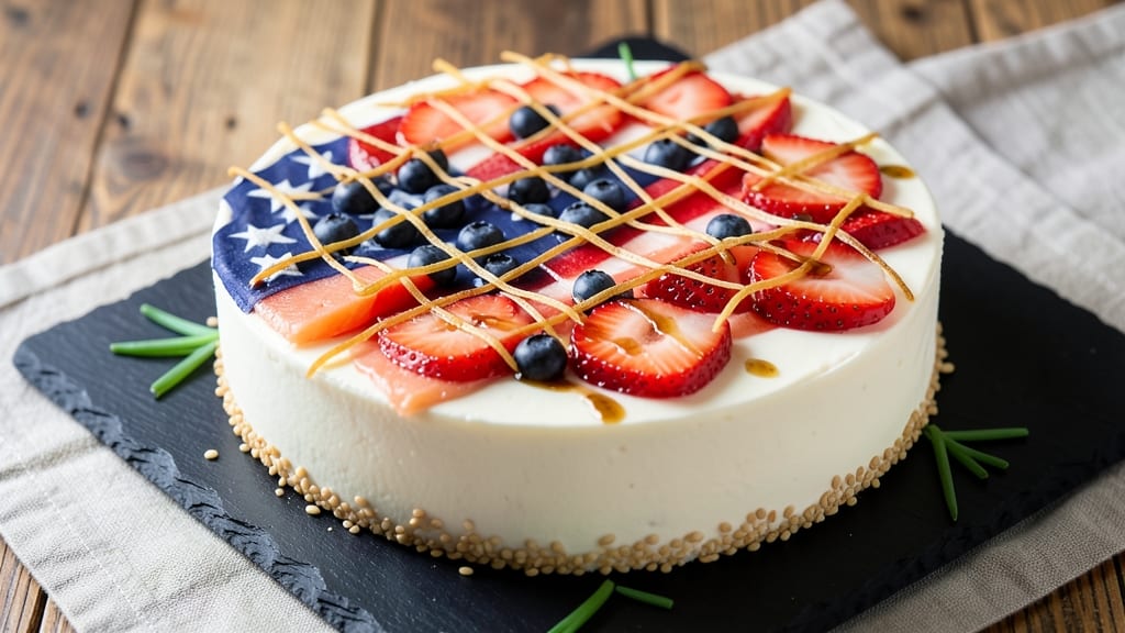 American Flag Poke Cake Recipe: Patriotic Layers With Vanilla Cream Cheese Frosting