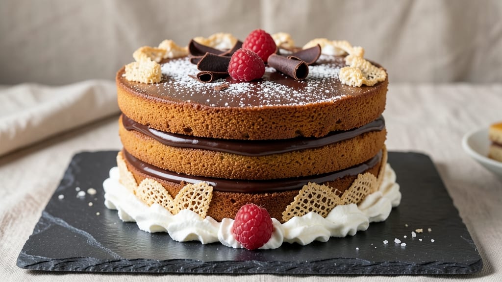 9-Inch Chocolate Layer Cake Recipe: Triple-Layered Height With Fudgy Crumb