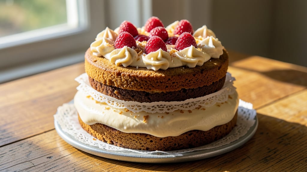 16-Inch Cookie Cake Recipe: Towering Vanilla Buttercream Bliss