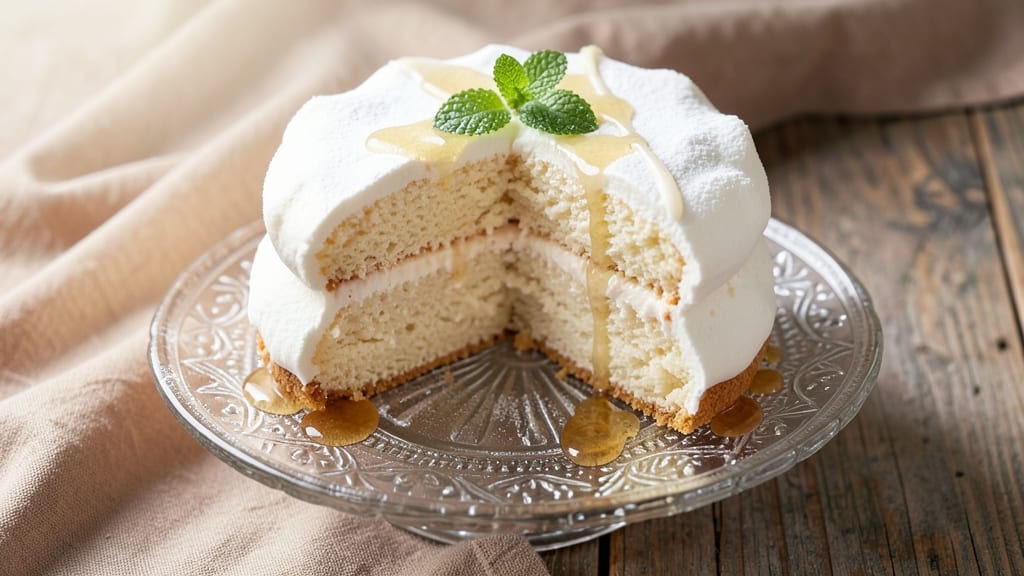3-Ingredient Angel Food Cake Recipe: Light-as-Air Cloud in 15 Minutes